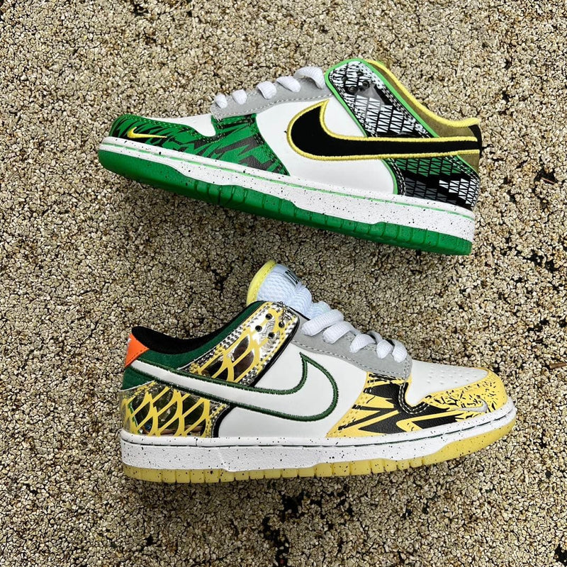 Nike Dunk Low What the Duck Away University of Oregon PE