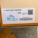 Louis Vuitton Trainer Low White Sky Blue