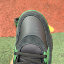 Air Jordan 4 RM Black Gorge Green University Red
