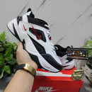 Nike M2K Tekno White Black Red