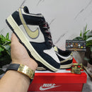 Nike Dunk Low LX Black Suede Team Gold