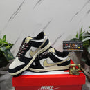 Nike Dunk Low LX Black Suede Team Gold