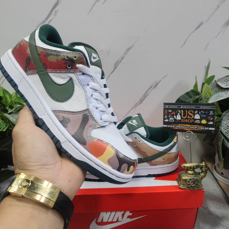 Nike Dunk Low SE Sail Multi-Camo