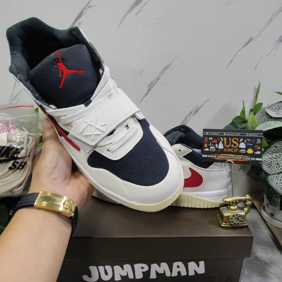 Jordan Jumpman Jack TR Travis Scott University Red