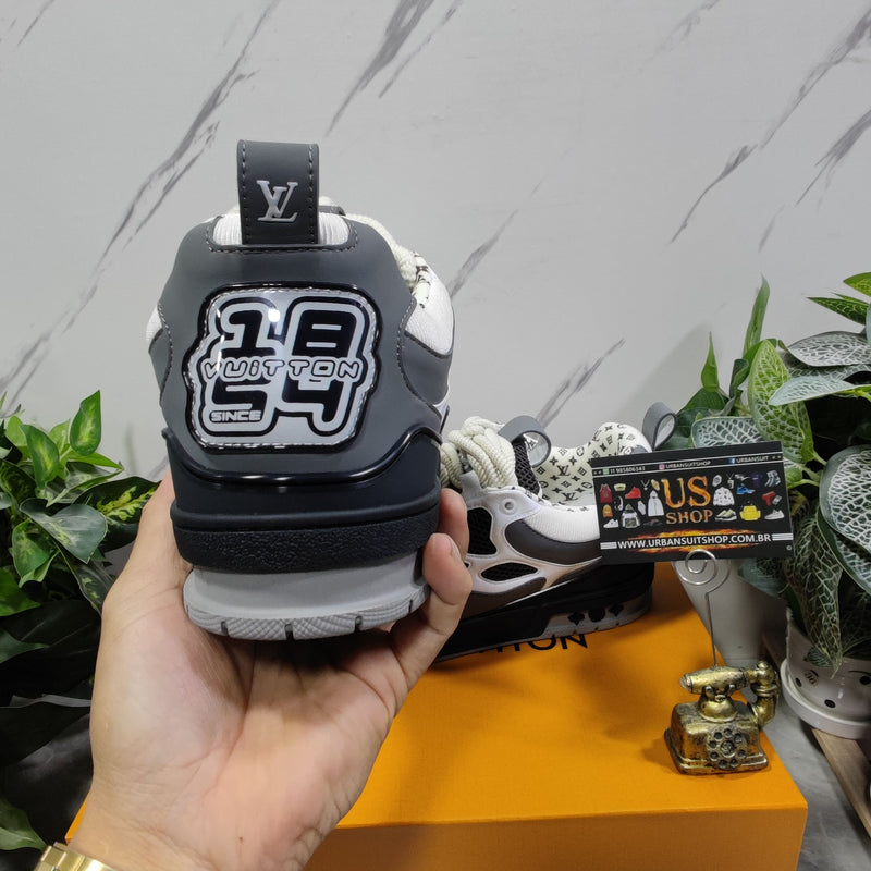 Louis Vuitton LV Skate Sneaker Grey White