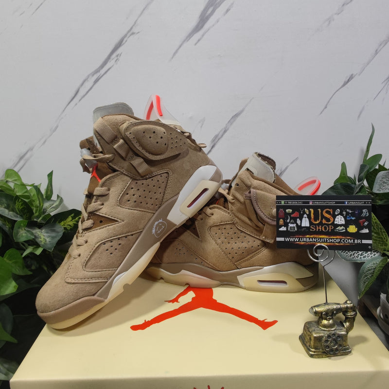 Air Jordan 6 Retro Travis Scott British Khaki