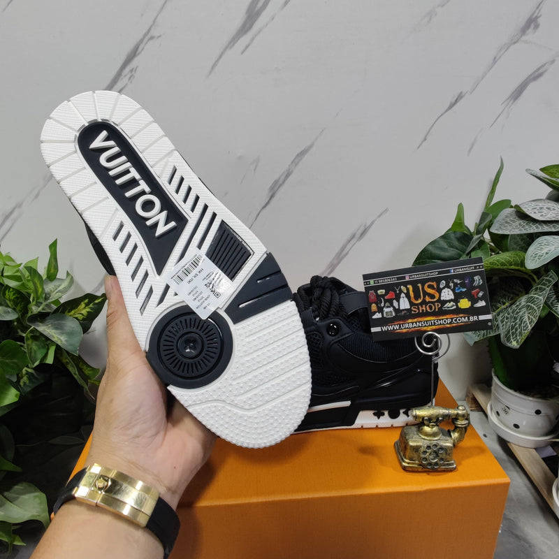 Louis Vuitton LV Skate Sneaker Black White