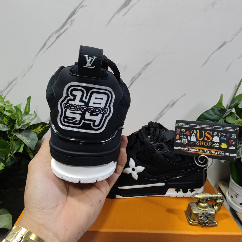 Louis Vuitton LV Skate Sneaker Black White