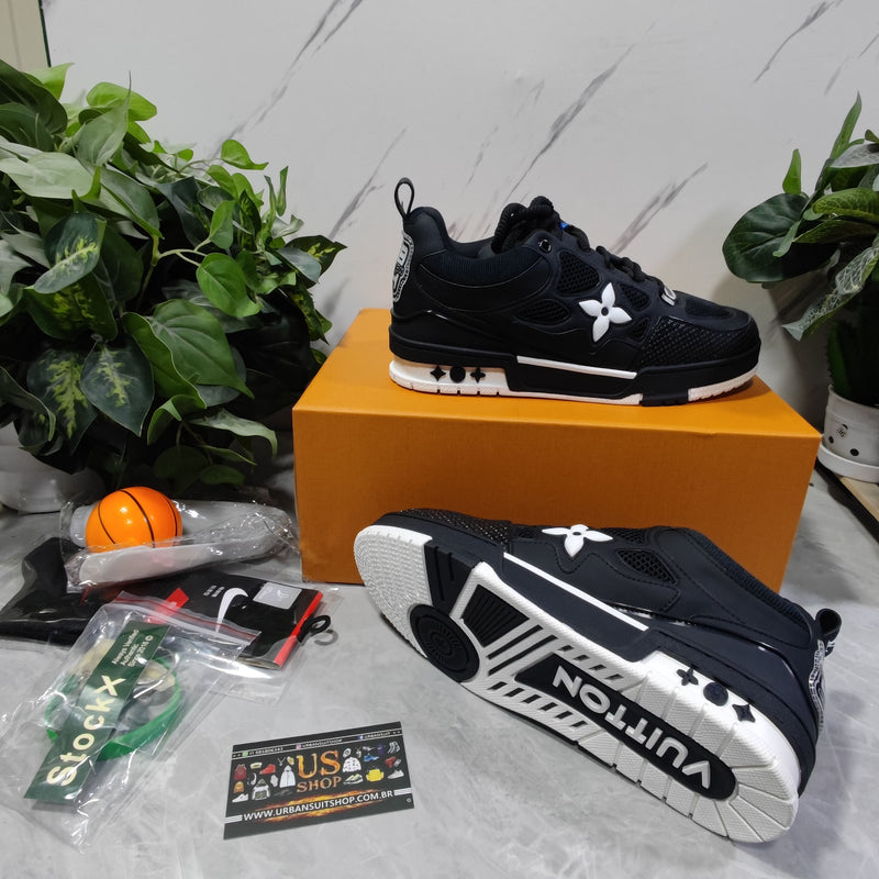 Louis Vuitton LV Skate Sneaker Black White