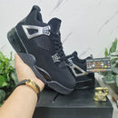 Air Jordan 4 Retro Chrome Black Cat