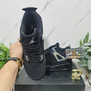 Air Jordan 4 Retro Chrome Black Cat