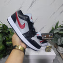 Air Jordan 1 Low Wolf Grey Gym Red