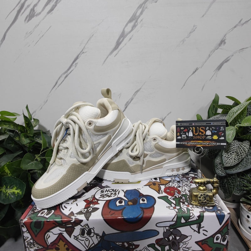 Louis Vuitton LV Skate Sneaker Beige White