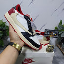 Air Jordan 1 low Travis Scott x Fragment "Red"