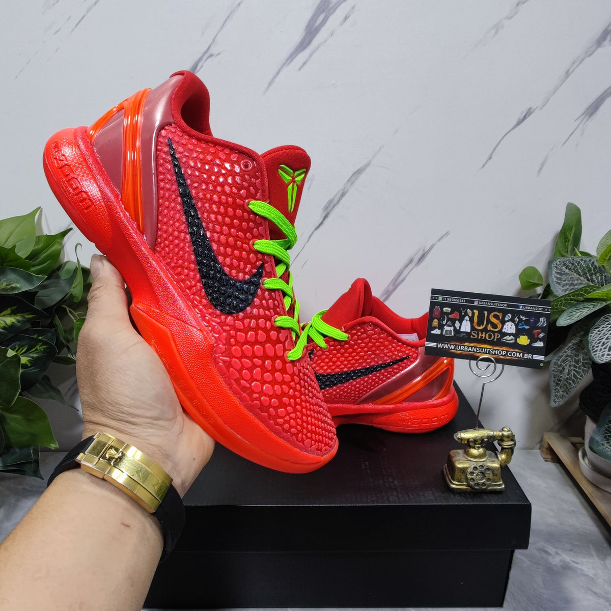 Nike Kobe 6 Protro Reverse Grinch