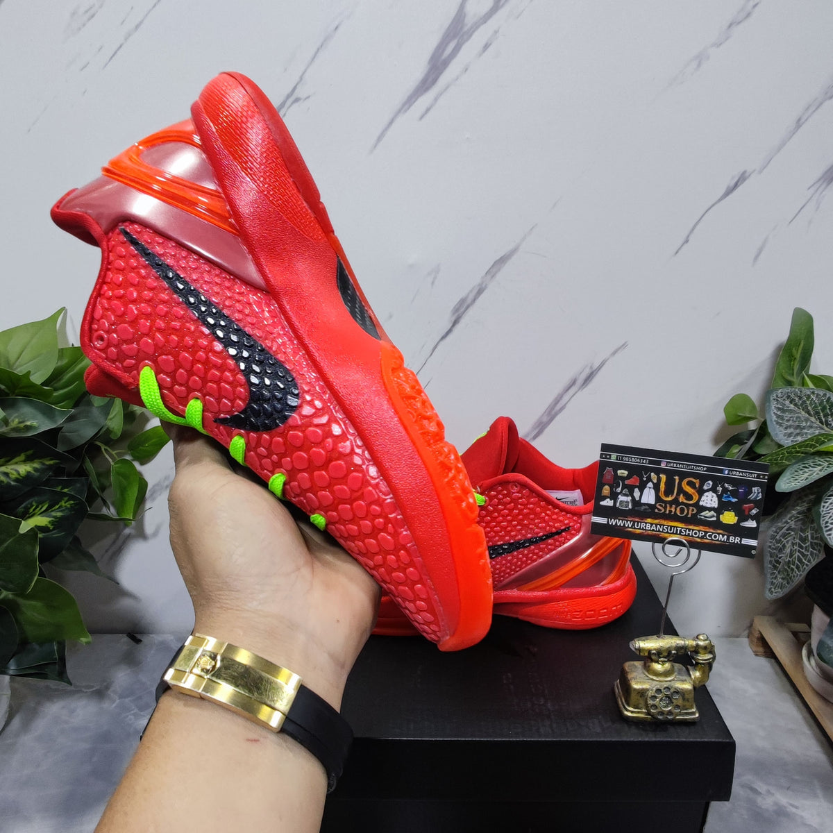 Nike Kobe 6 Protro Reverse Grinch, image size:1200x1200