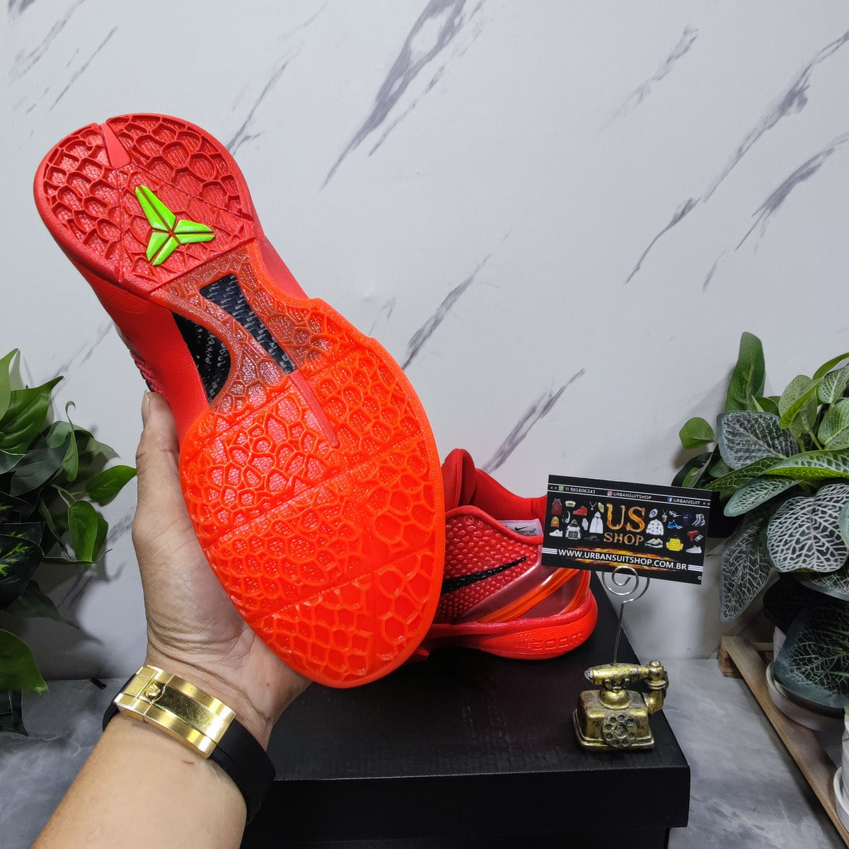 Nike Kobe 6 Protro Reverse Grinch, image size:1200x1200