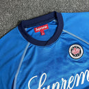 Camiseta Supreme Jacquard Soccer Jersey Blue