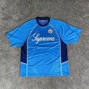 Camiseta Supreme Jacquard Soccer Jersey Blue