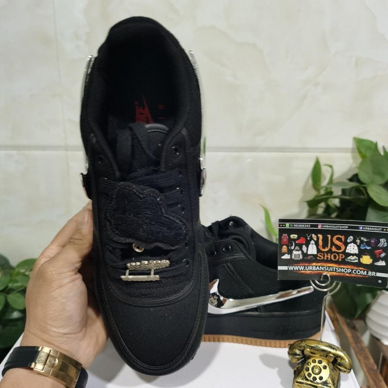 Nike Air Force 1 Low Travis Scott Black Custom