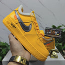 Nike Air Force 1 Low Off-White ICA University Gold