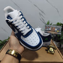 Louis Vuitton Nike Air Force 1 Low By Virgil Abloh White Royal