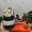 Nike Air Force 1 Low Louis Vuitton Monogram Brown Damier Azur