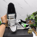 AMIRI Skel Top Low Black White