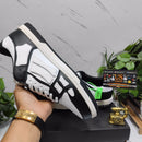 AMIRI Skel Top Low Black White