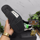 AMIRI Skel Top Low Black White