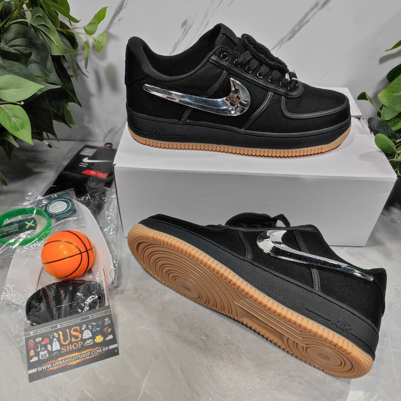 Nike Air Force 1 Low Travis Scott Black Custom