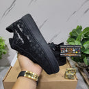 Louis Vuitton Nike Air Force 1 Low By Virgil Abloh Black