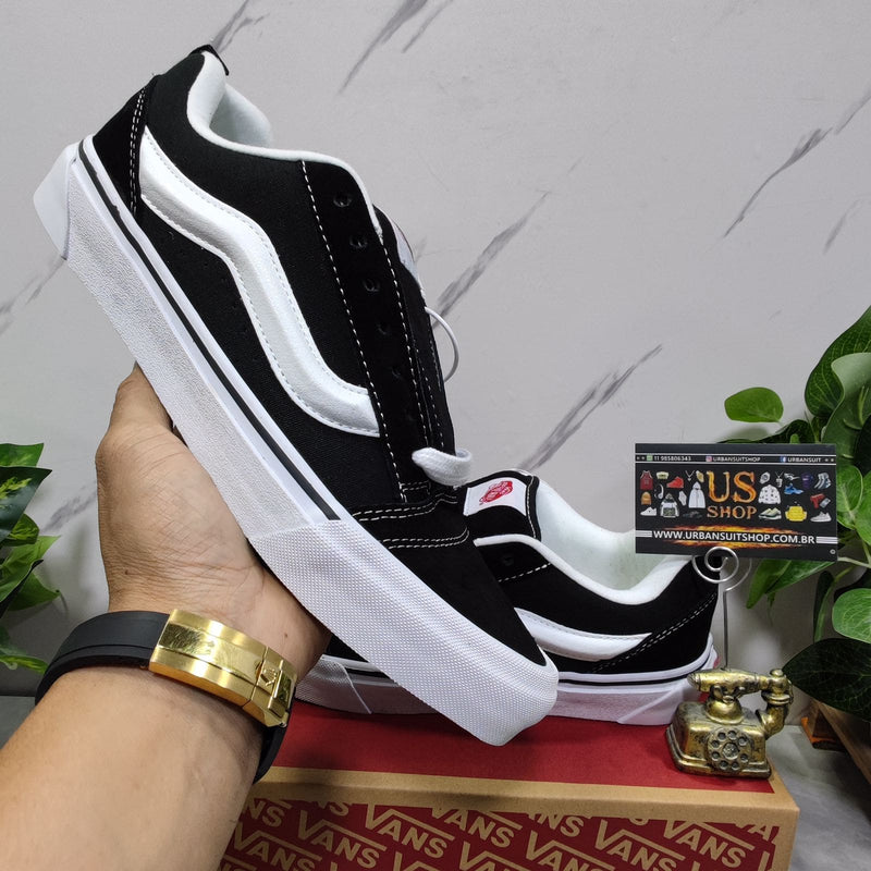 Vans Knu Skool Black White