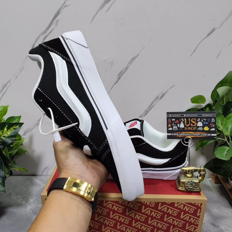 Vans Knu Skool Black White