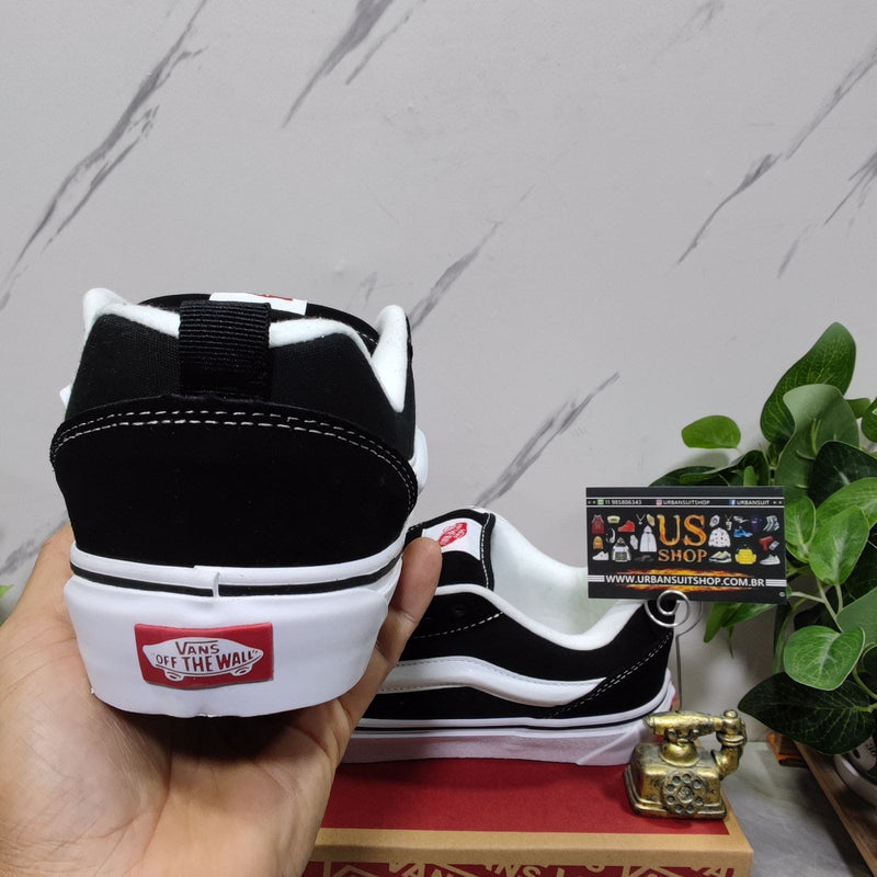 Vans Knu Skool Black White