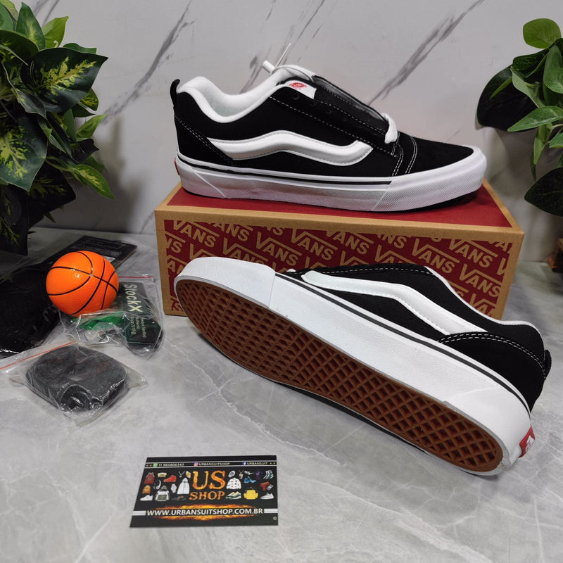 Vans Knu Skool Black White