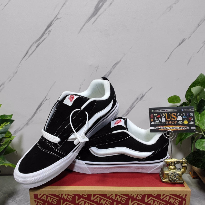 Vans Knu Skool Black White