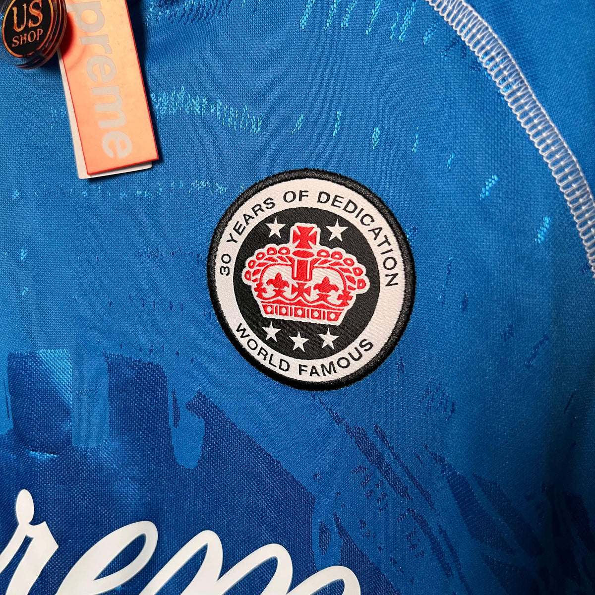 ウェア Supreme Jacquard Soccer JerseyShort Blue ウェア Supreme Jacquard Soccer JerseyShort Blue Supreme Jacquard