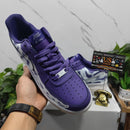 Nike Air Force 1 Low '07 Purple Skeleton Halloween (2021)