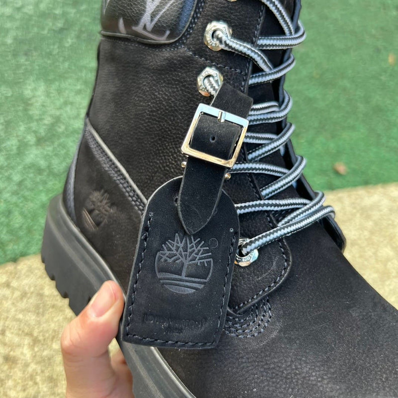 Louis Vuitton Timberland 6" Ankle Boot Black