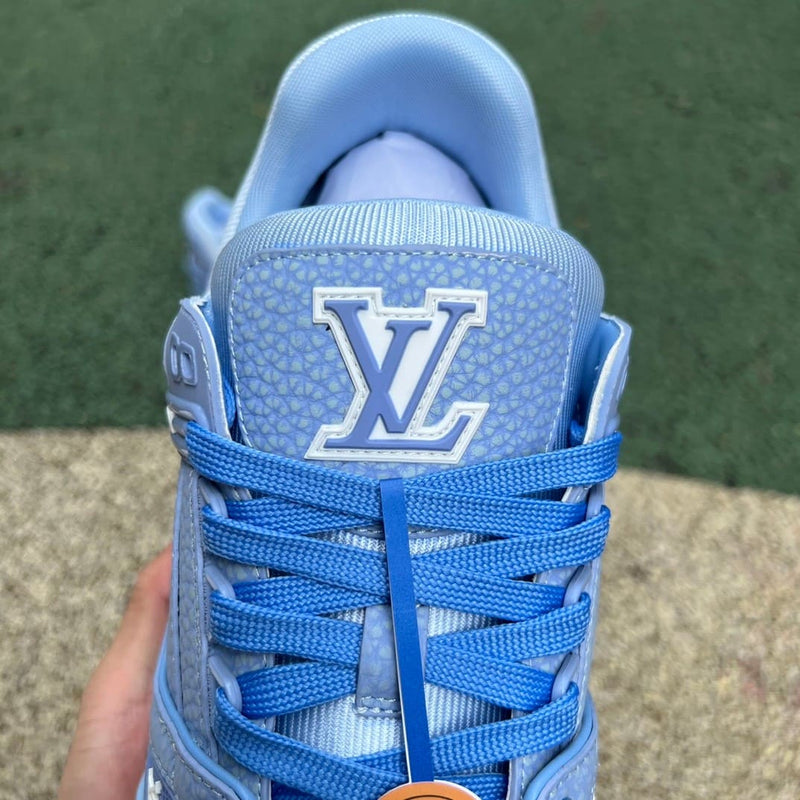 Louis Vuitton LV Trainer Light Blue White