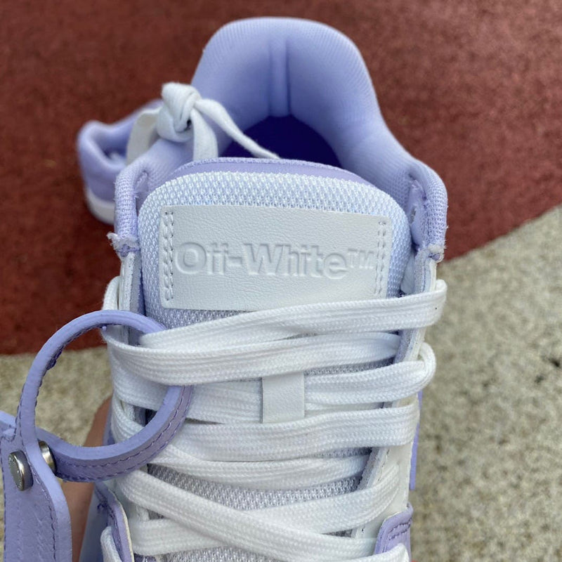 Off-White Out Of Office Calf Leather White Lilac