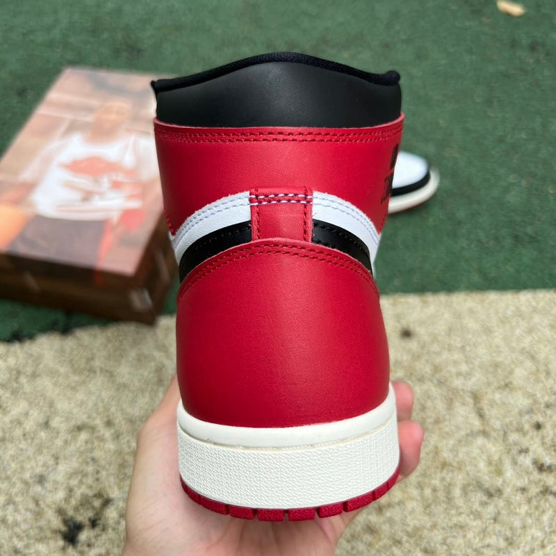 Air Jordan 1 Retro High Black Toe Reimagined