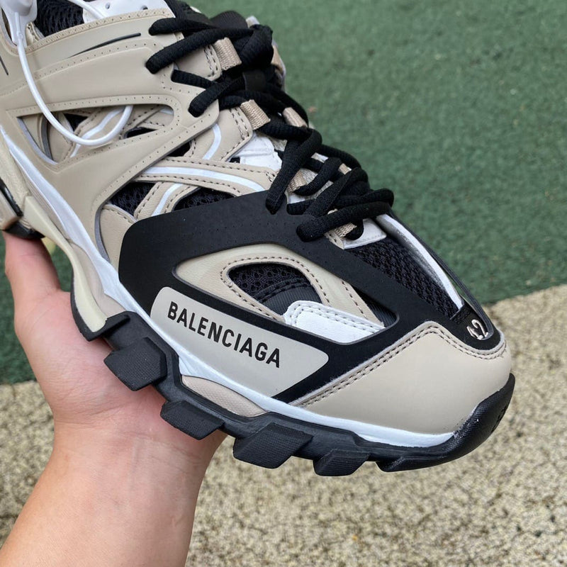 Balenciaga Track Beige Black