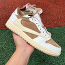 Air Jordan 1 Low Travis Scott Sail Shy Pink