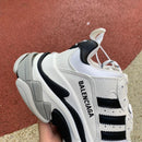 Balenciaga x adidas Triple S White Black