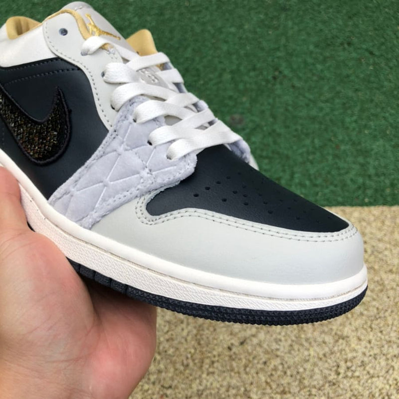 Air Jordan 1 Low Beaded Swoosh