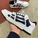 AMIRI Skel Top Low White Black White