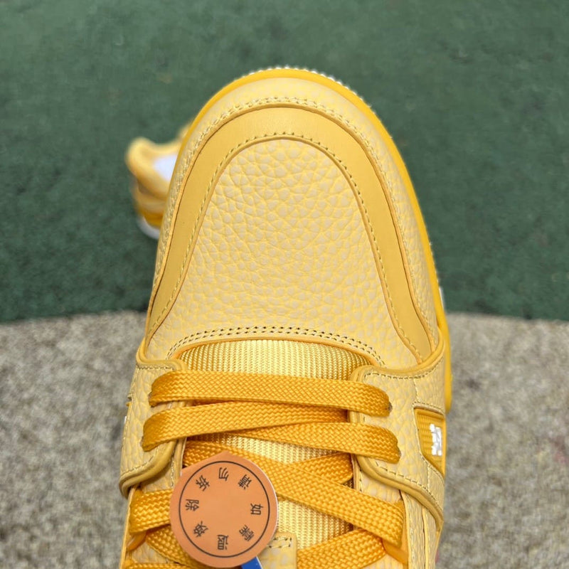 Louis Vuitton LV Trainer Yellow White