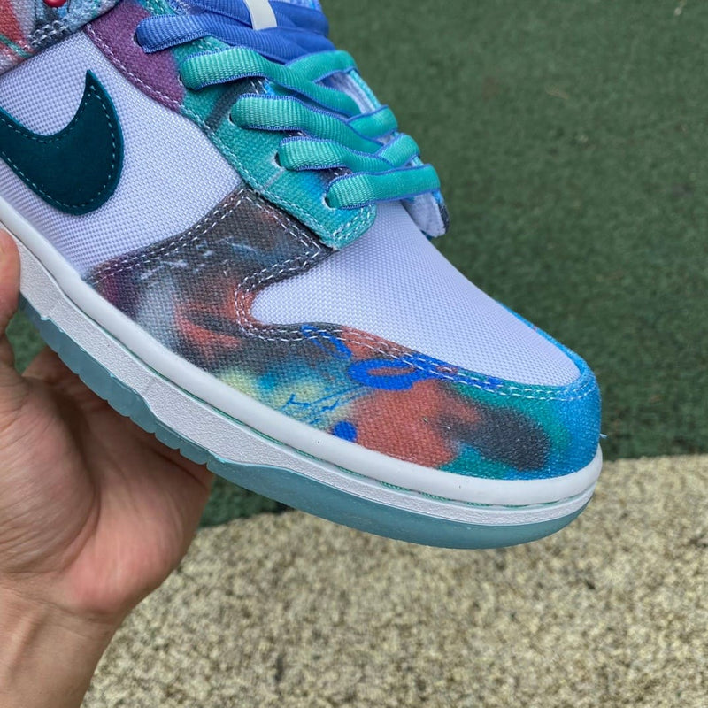 Nike SB Dunk Low Futura Laboratories Bleached Aqua